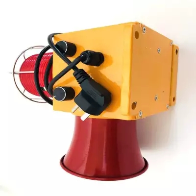 鋼廠用語音聲光報警器PT-SC2-R-220、高音質(zhì)聲光報警器提示音可選HQSG-96C價格
