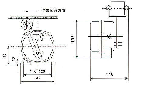 料流速度HR-LLⅡ型_料流檢測器防爆料流開(kāi)關(guān)