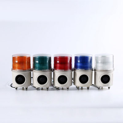 hx-100 ac380V-聲光滑線(xiàn)指示燈組合器_聲光信號組合器聲光報警器圖片